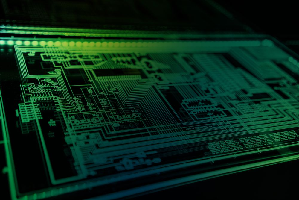 Digital motherboard graphic