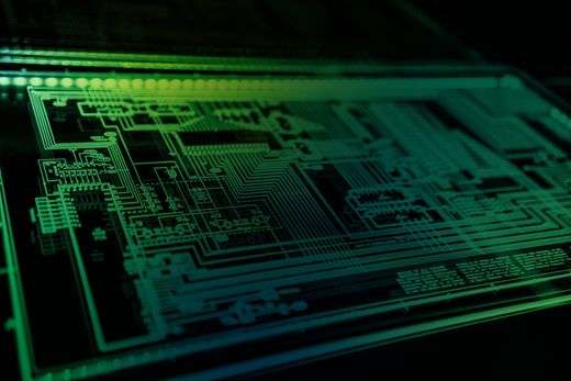 Digital motherboard graphic